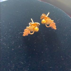 Black hills gold 10k earrings